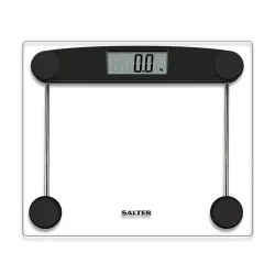 Salter 9208 BK3R Compact Glass Electronic Bathroom Scale
