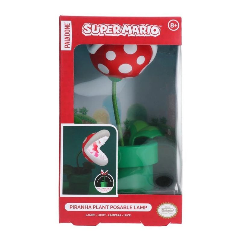 Paladone Super Mario Piranha Plant Posable Lamp