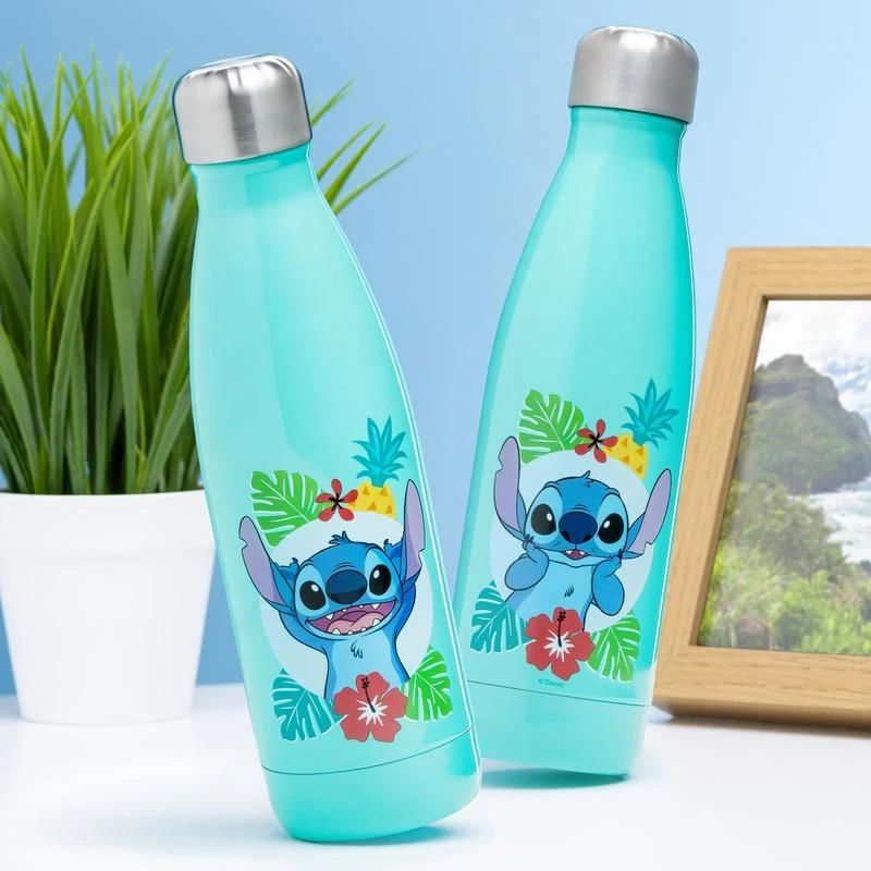 Paladone Disney Stitch Metal Water Bottle
