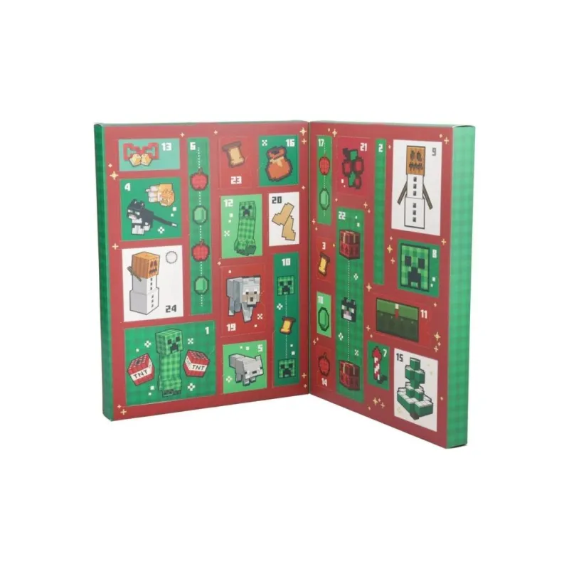 Paladone Minecraft Stationery 24 Days Advent Calendar