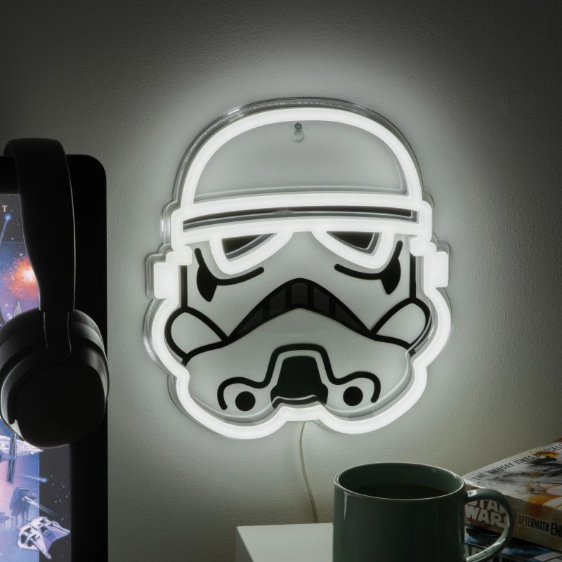Paladone Star Wars Stormtrooper Wall Mountable LED Neon Light