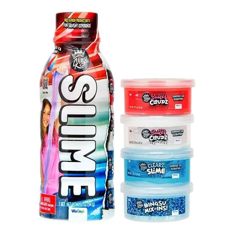 WeCool Compound Kings Slime Bottle Assortiment