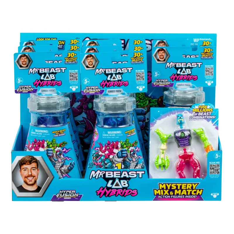 MRBEAST LAB Kolekcionējama figūriņa HYBRID, 10 cm