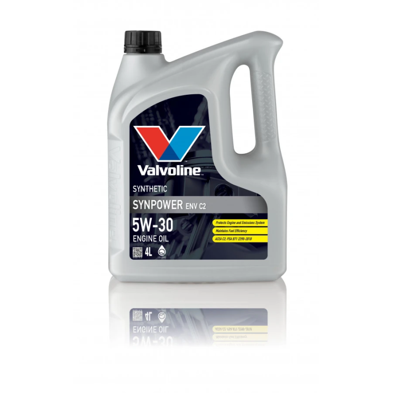 Motoreļļa Synpower ENV C2 5W30 4L, Valvoline