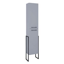 Skapis augsts cheese ar rāmi 30cm pelēks