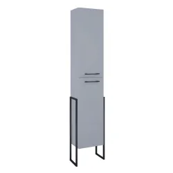 Skapis augsts cheese ar rāmi 30cm pelēks