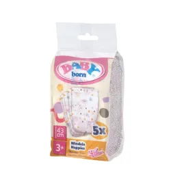 BABY BORN Sauskelnės, 5 vnt.