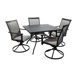 Dārza komplekts, galds ar 4 krēsliem