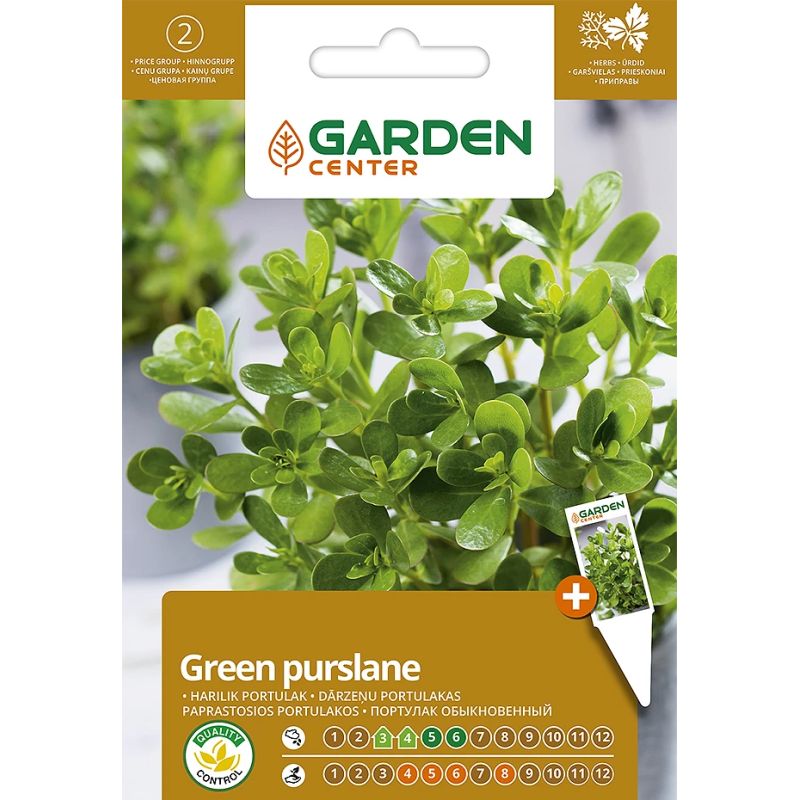 Sēklas zaļās portulaks