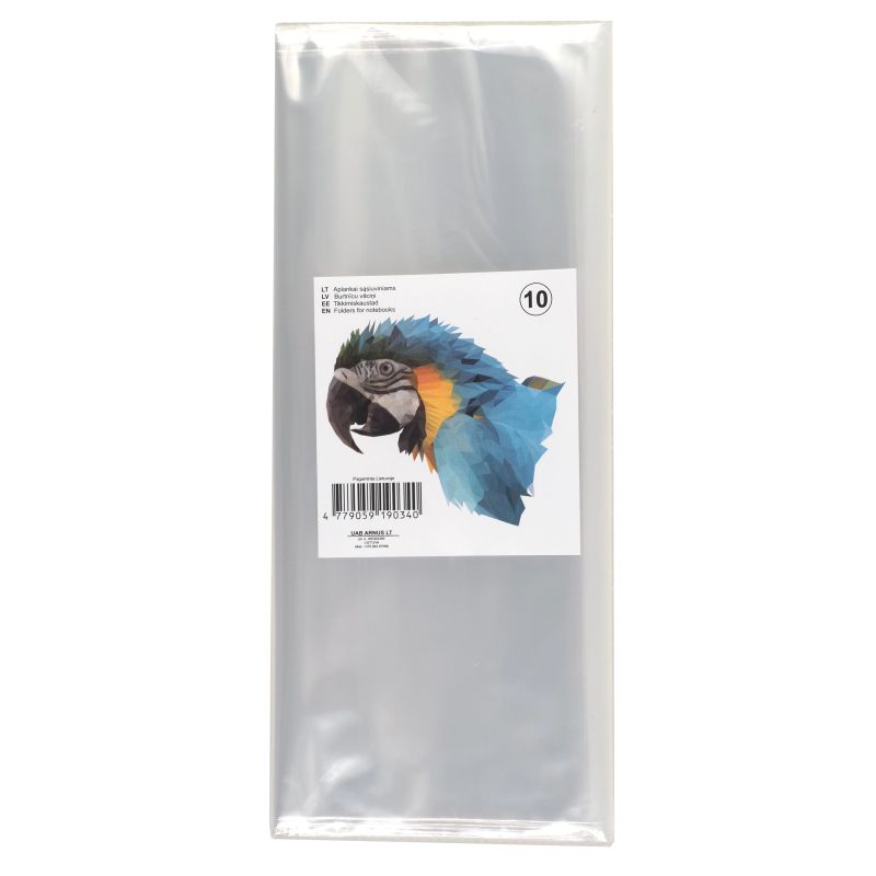 Vāki burtnīcām 10gab