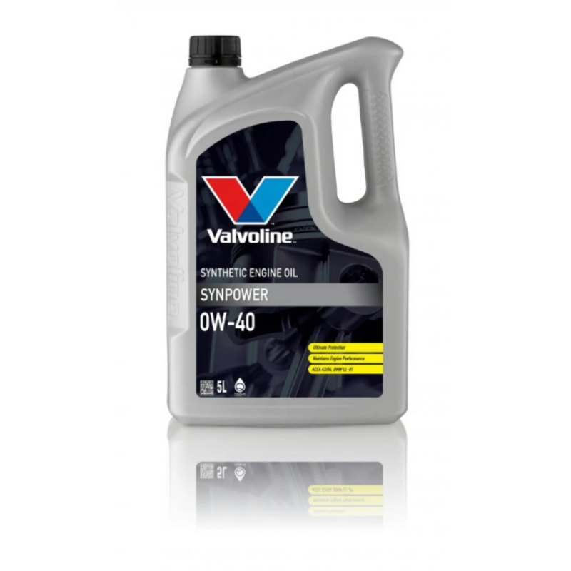 Motoreļļa Synpower 0W40 5L, Valvoline