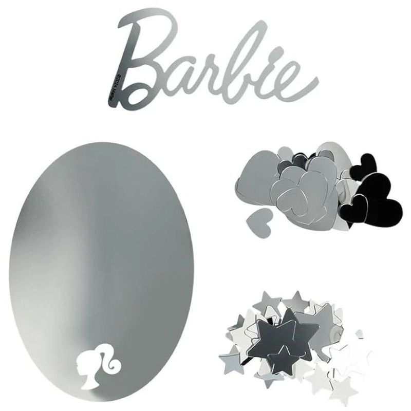 Paladone Barbie Mirror Wall Decals