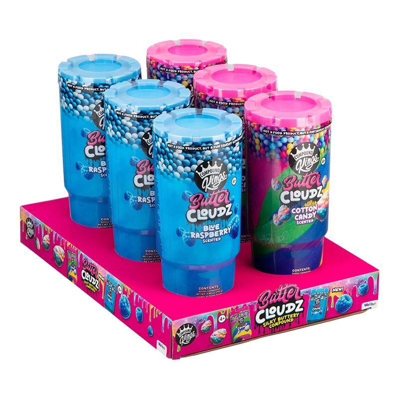 WeCool Butter Cloudz Tumbler Assortiment Mixed CDU 6