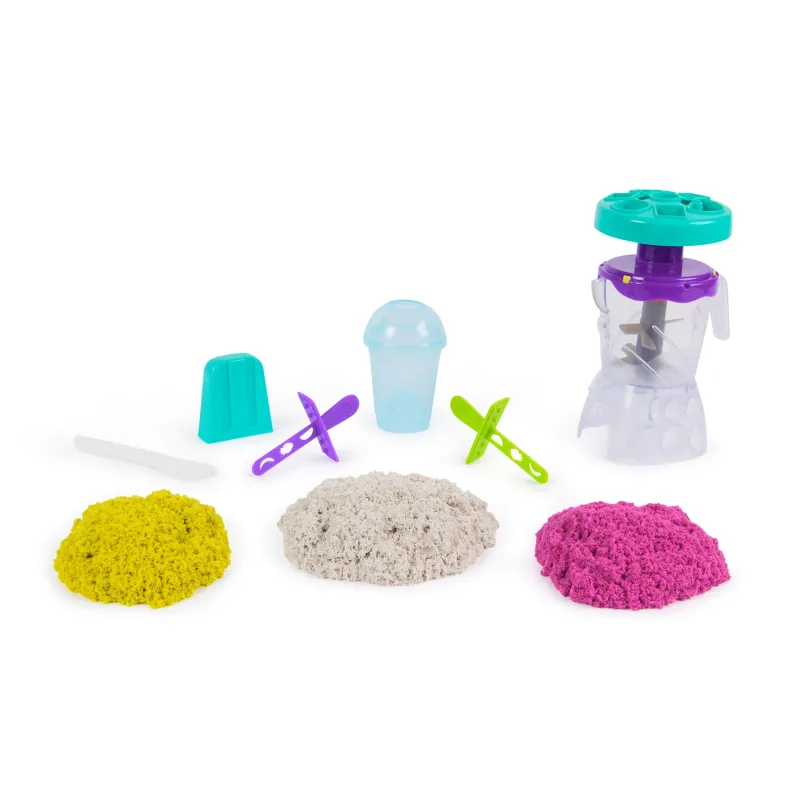 KINETIC SAND Rinkinys „Glotnučiai“
