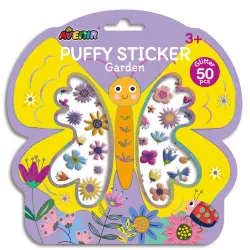 AVENIR Puffy Sticker Garden