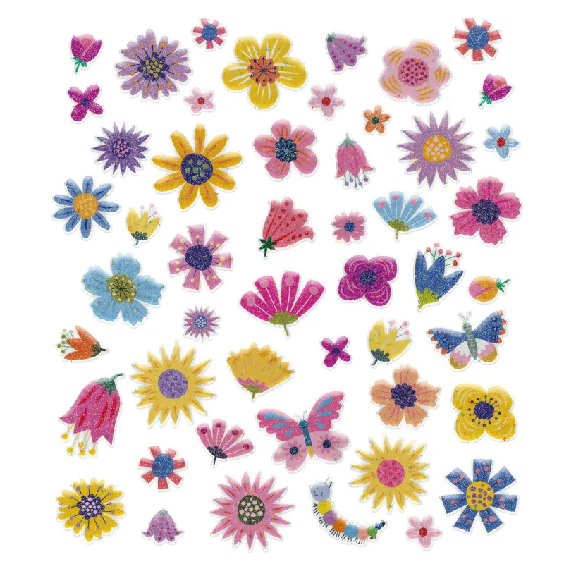 AVENIR Pufīgās uzlīmes Dārzs