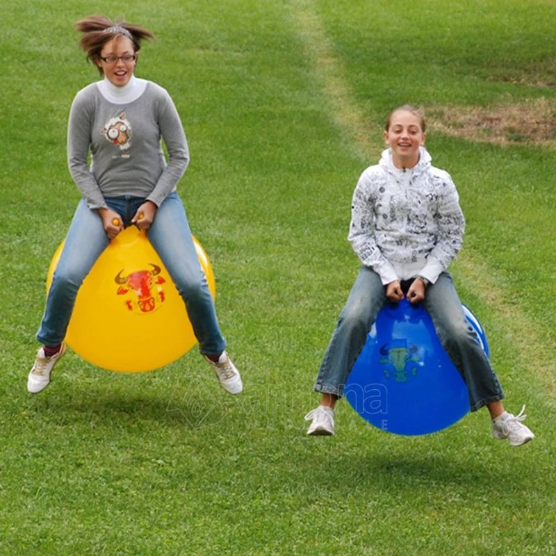 Lēkšanas bumba oriģinālā Tonkey Globetrotter lielā 53 cm