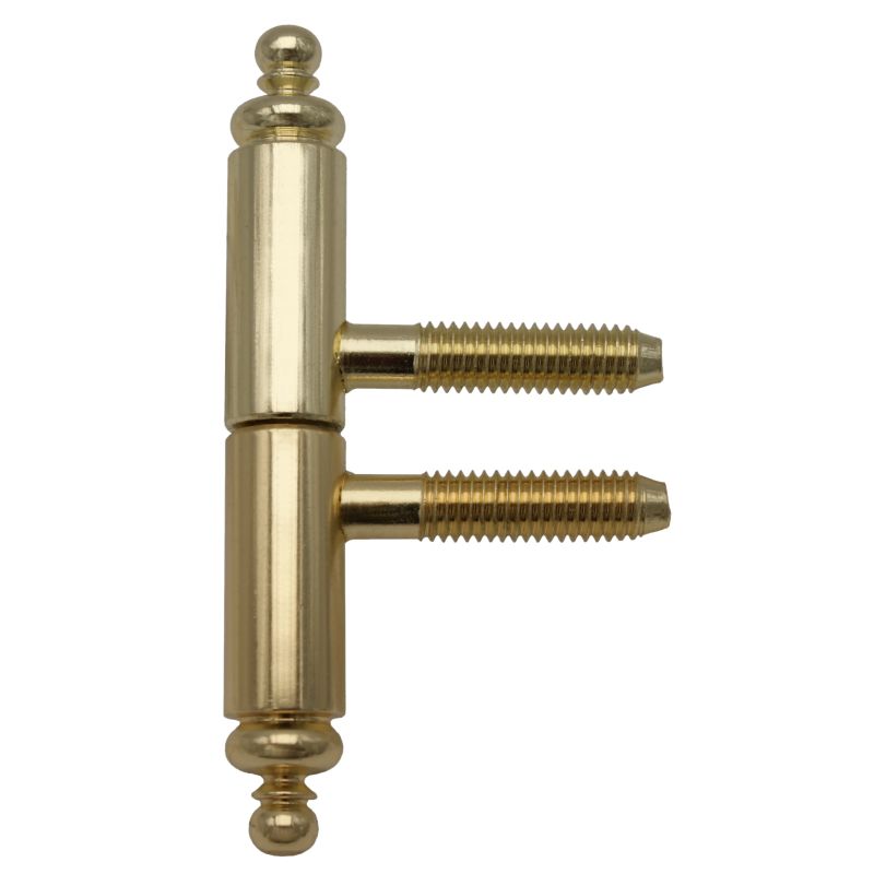 Logu eņģe 13x60 ur27 pārklāta ar misiņu