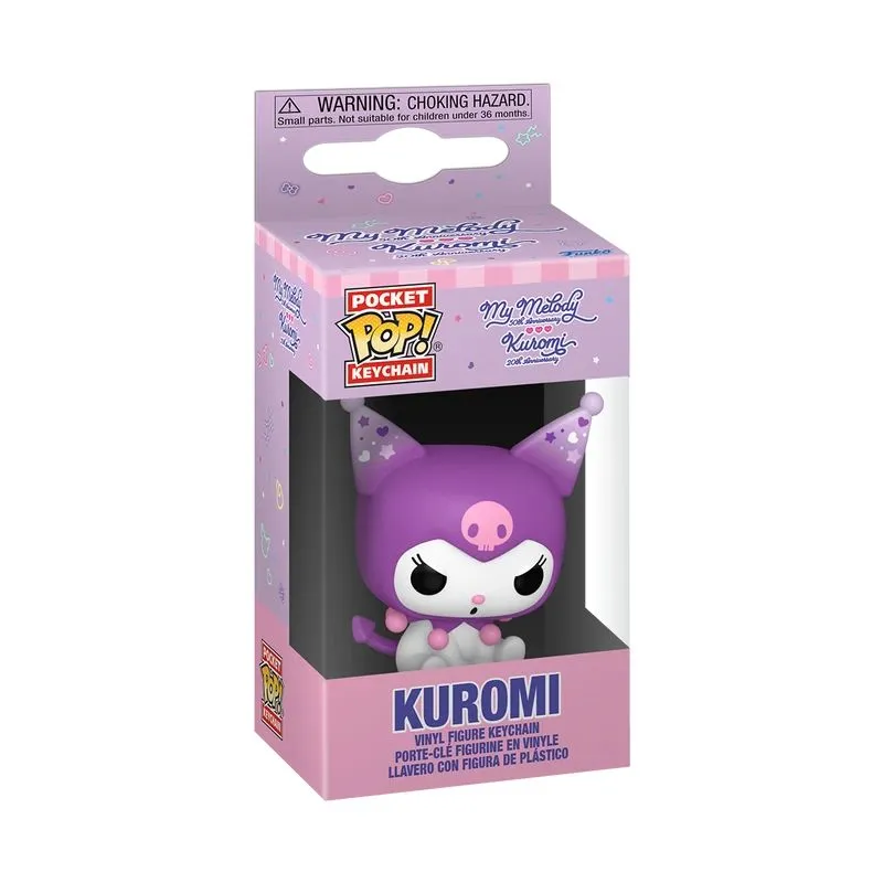FUNKO POP! atslēgu piekariņš: Sanrio - Kuromi ,20th Anniversary,