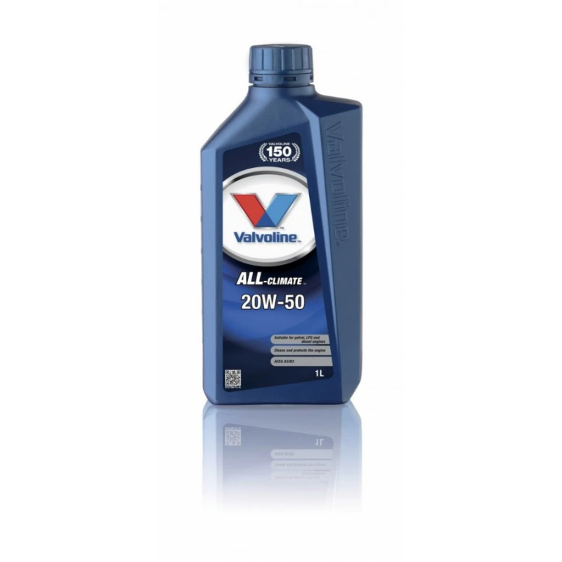 Motoreļļa All Climate 20W50 1L, Valvoline