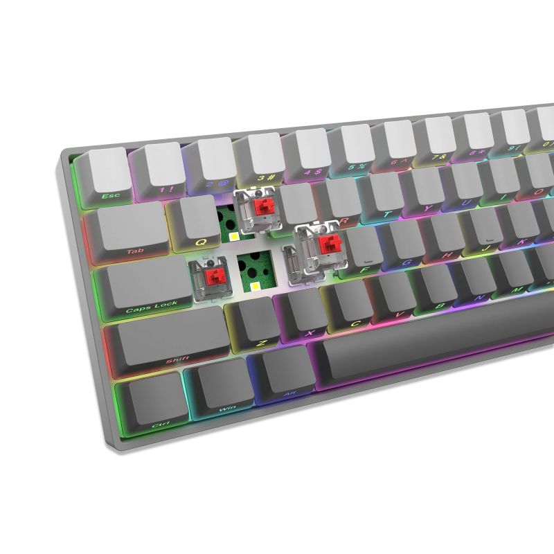 White Shark GK-007711 Nunchaku Grey - Red US