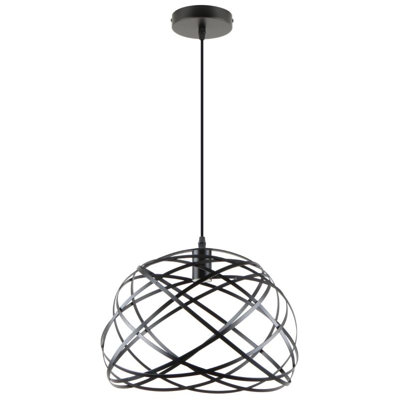 Griestu lampa, E27, Max 40W, 220-240V, Melna