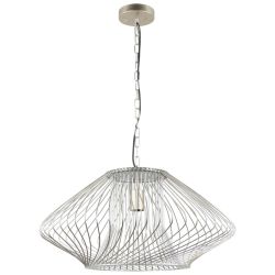 Griestu lampa, E27, Max 40W, 220-240V, Sudraba