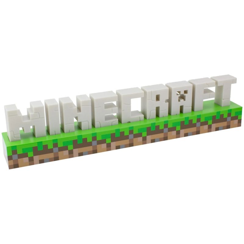 Paladone Minecraft Logo Light