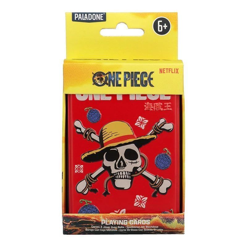 Paladone One Piece Playing Cards in Tin