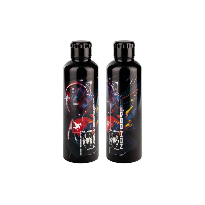 Paladone Spiderman Miles Morales Metal Water Bottle