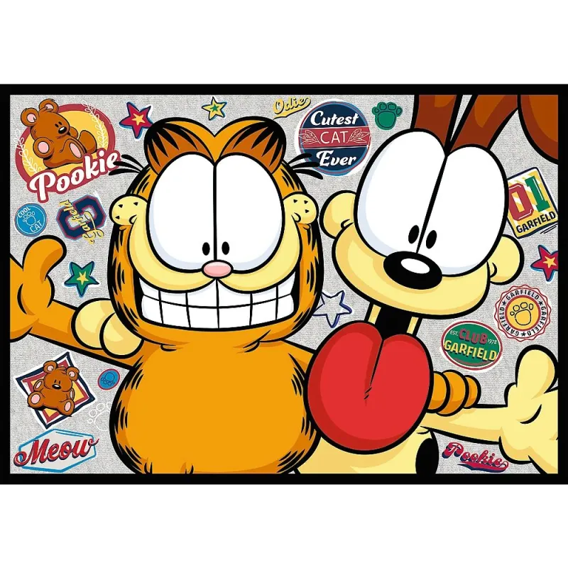 TREFL GARFIELD puzzle set, 4x250 pcs