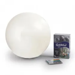 Vingrošanas bumba Original Pezzi Gymnastik Ball Maxafe 75 cm balta