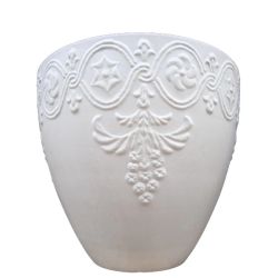 Pods puķu spw om41 d41 balts akmens