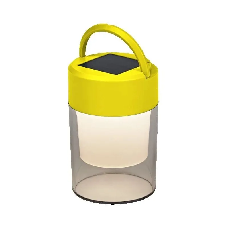Lampa saules bateriju 0.42w ip44 dzelten