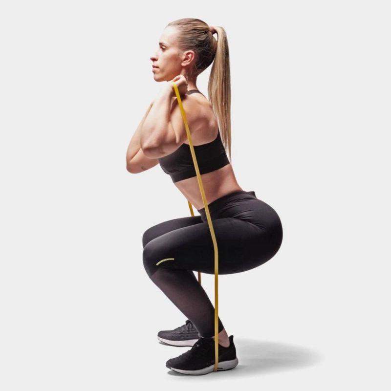 Pretestības gumija THOMS Power Band – viegla pretestība 1–10 kg ,6,4 × 4,5 × 2080 mm,