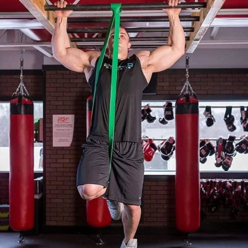 Pretestības gumija THOMS Power Band – smaga pretestība 22,18–55,44 kg ,44 × 4,5 × 2080 mm,