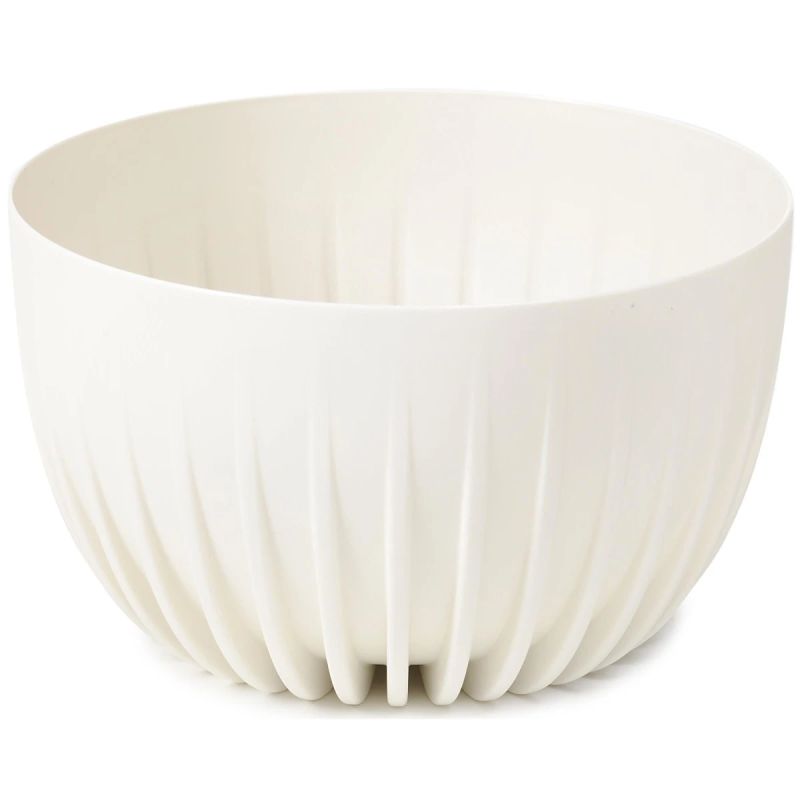 Puķu pods Mira zems 300mm 6.3L, balts