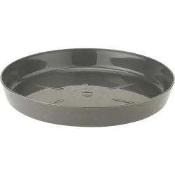 Paliktnis puķu podam 115mm, antracīts