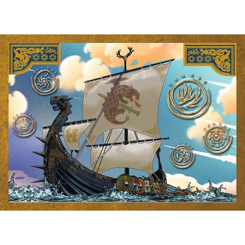 TREFL Puzzle 4 in 1 set How to Train Your Dragon