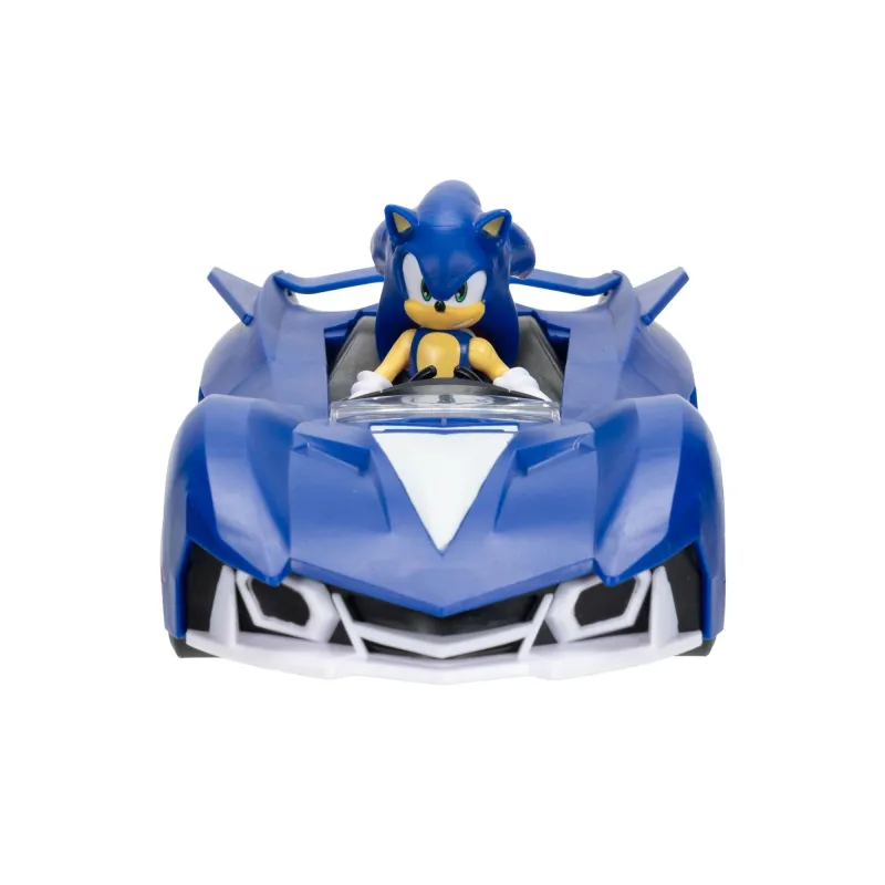 SONIC Figūra un automašīna, 6.5 cm