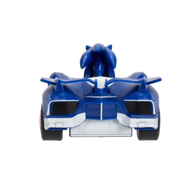 SONIC Figūra un automašīna, 6.5 cm