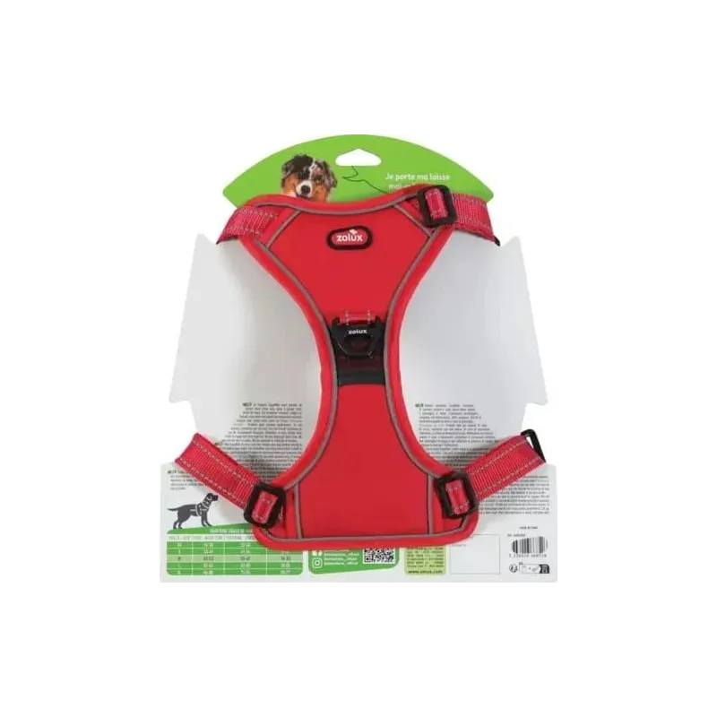 Automātiskā pavada Zolux. sarkana. 1.3 m