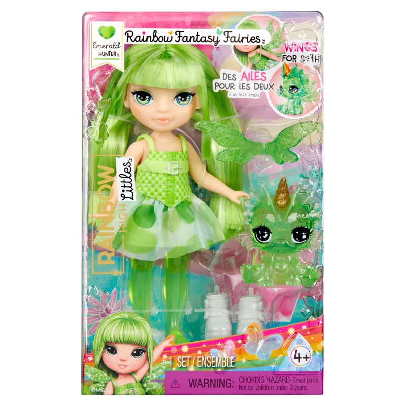 RAINBOW HIGH Littles lelle varavīksnes fantāziju fējas, 15 cm