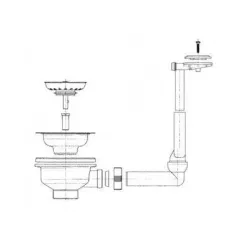 Sifons Franke 112.0006.330. 3½