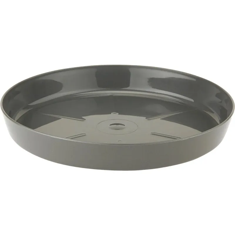 Paliktnis puķu podam 170mm, antracīts