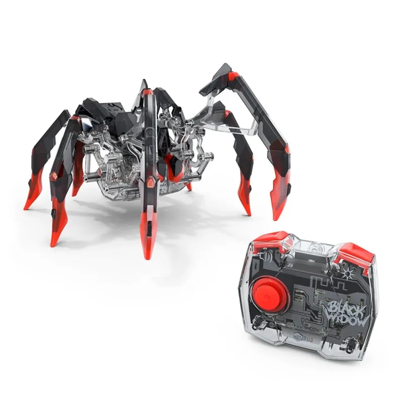 Interaktīva rotaļlieta Black Widow 6071524, 25.7 cm, melna