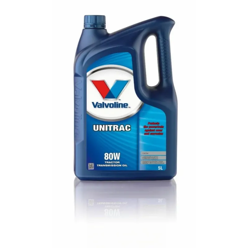 Transmisijas eļļa Unitrac SAE 80W 5L, Valvoline