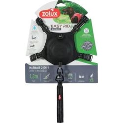 Automātiskā pavada Zolux. melna. 1.3 m