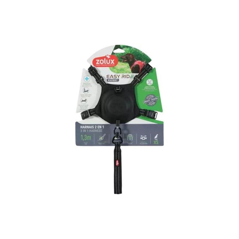 Automātiskā pavada Zolux. melna. 1.3 m