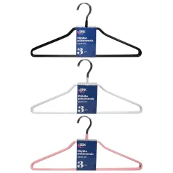 Drēbju pakaramais metāla 43x21cm, 3gb